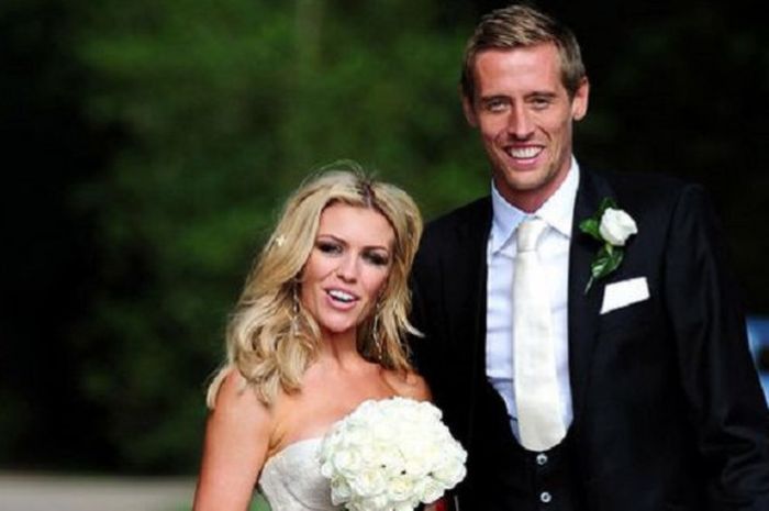 Foto Pernikahan Abbey Clancy dan Peter Crouch