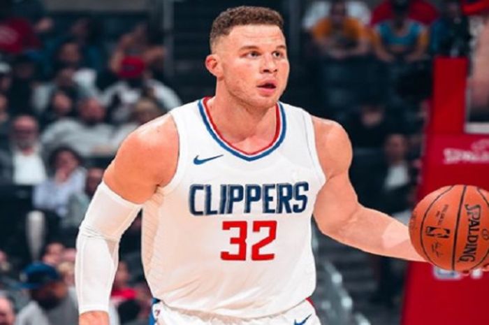 Blake Griffin saat masih membela Los Angeles Clippers pada ajang NBA musim 2017/2018.