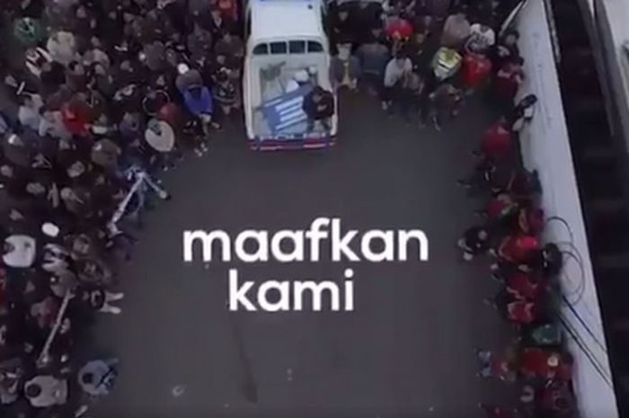 Video Ungkapan Maaf dari Suporter PSS Sleman