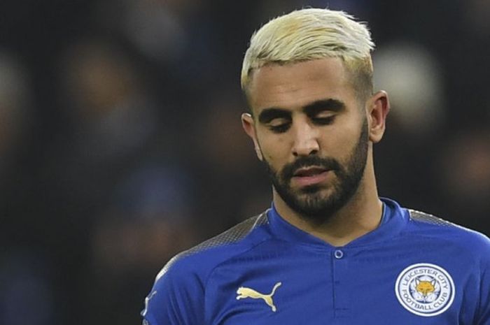 Gelandang Leicester City, Riyad Mahrez.