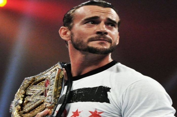 Mantan pegulat WWE, CM Punk saat masih aktif tampil di ajang gulat profesional pimpinan Vince McMaho