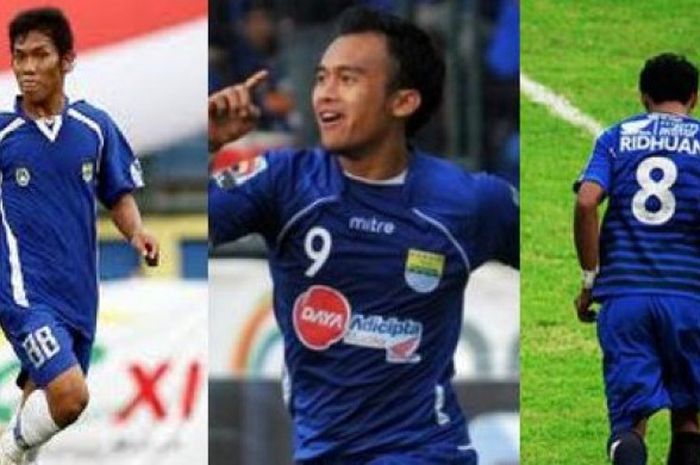 Eka Ramdani (kiri), Arilanggfa Sucipto (tengah), dan M. Ridhuan  (kanan).