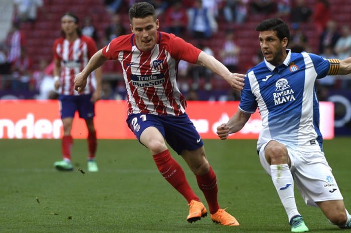 Atletico Madrid  masih imbang 0-0 lawan Espanyol  di Estadio Wanda Metropolitano, Minggu (6/5/2018) WIB