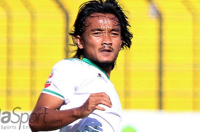 Taufiq Febrianto saat masih berkostum Persiwa Wamena.