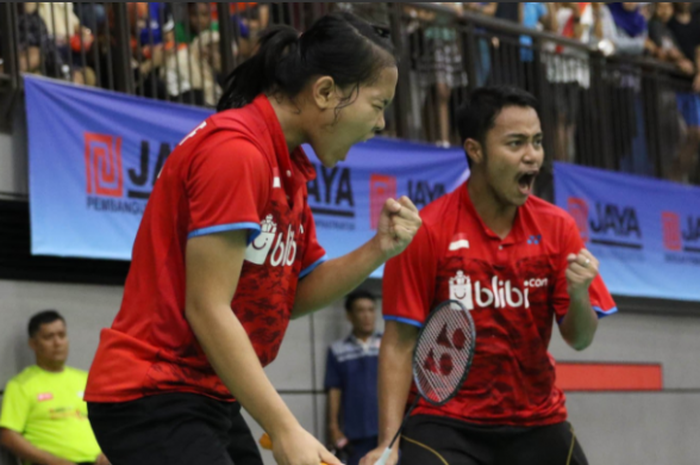 Rehan/Fadia sata berjuang di Final Asia Junior Championship 2017.