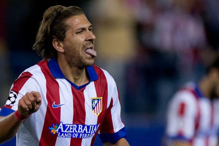 Alessio Cerci saat membela Atletico Madrid dalam laga kontra Malmo FF di Vicente Caldero 22 Oktober 2014