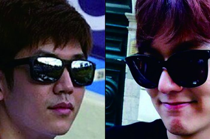 Lee Yong Dae (kiri) dan Lee Min Ho (Kanan)