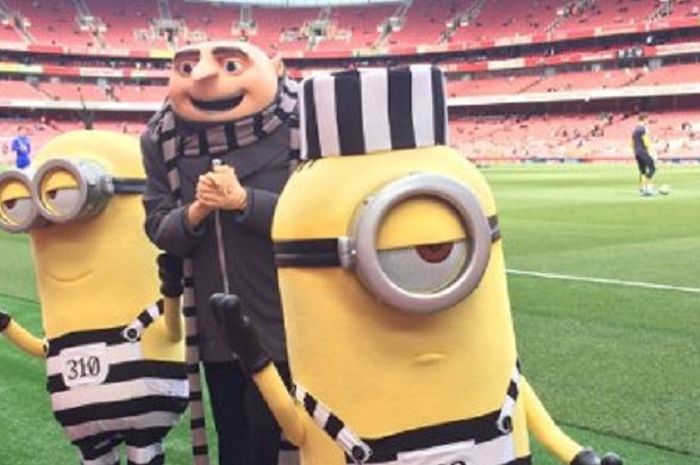 Gru dan Minions hadir di Emirates Cup 2017