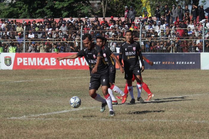 Persis Solo saat berlaga pada Piala Indonesia melawan Persinga Ngawi di Stadion Ketonggon, Kamis (2/8/2018).