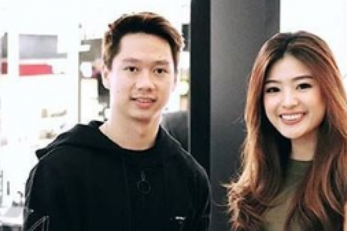 Kevin Sanjaya bersama wanita bernama Putri Setiawan