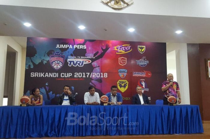 Konferensi pers Srikandi Cup 2017-2018