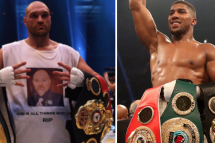 Tyson Fury dan Anthony Joshua.