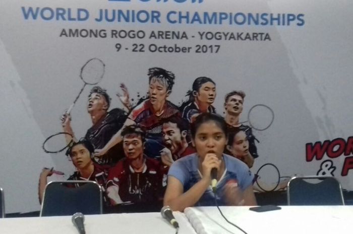 Gregoria Mariska Sukses Menekuk Perlawanan Pebulu Tangkis Jepang di Kejuaraan Dunia Junior 2017, Sabtu (17/10/2017)