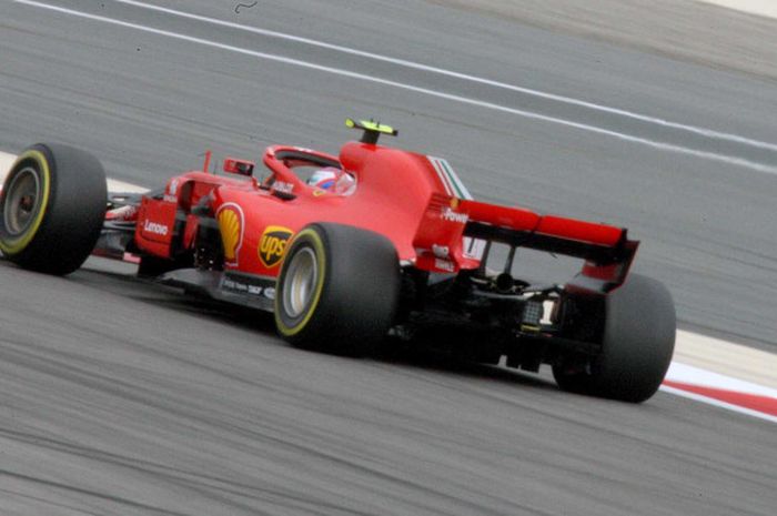 Pebalap Ferrari Kimi Raikkonen menjadi yang tercepat pada Free Practice 3 GP F1 Bahrain hari Sabtu (7/4/2018) di Sirkuit Sakhir. 