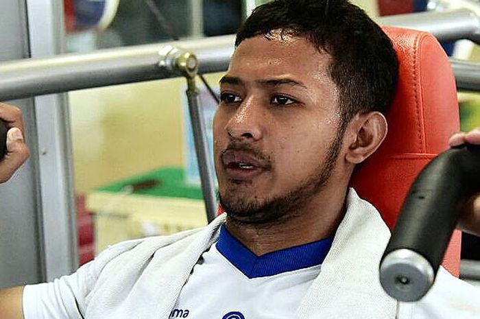 Gelandang Persib Bandung, Gian Zola.,