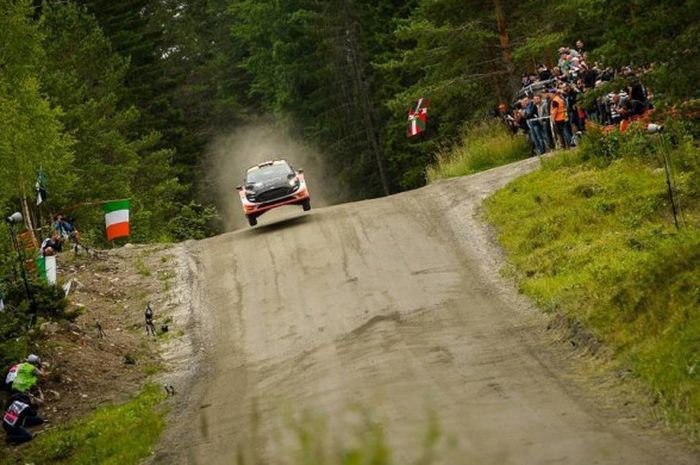 Balap World Rally Championship WRC ke-67 di Finlandia.