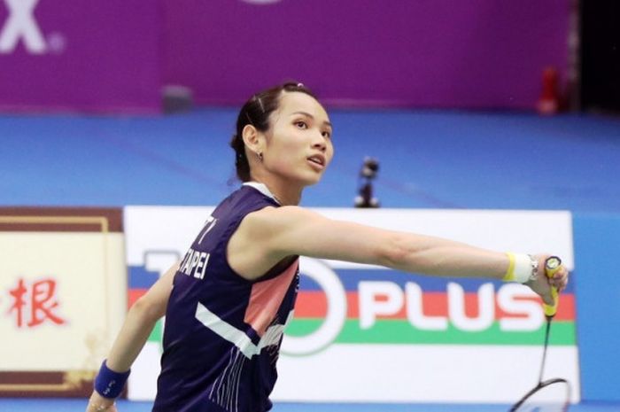 Tai Tzu Ying (Taiwan) saat tampil di Chinese Taipei Open 2018.