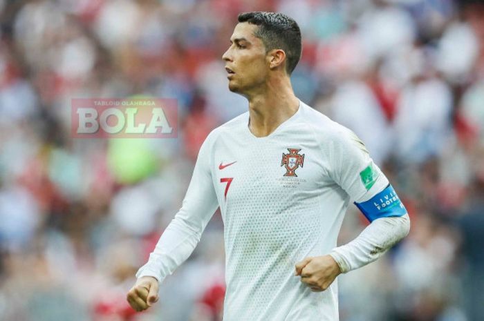  Cristiano Ronaldo, tumpuan timnas Portugal di Piala Dunia 2018. 