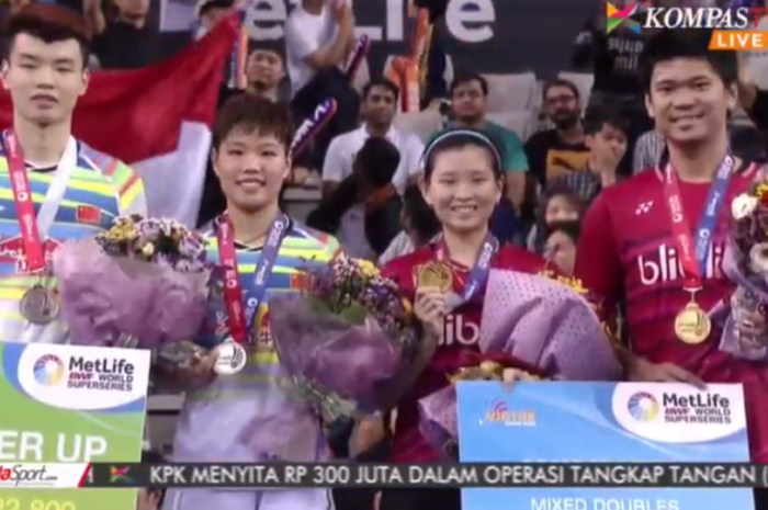 Praveen Jordan/Debby Susanto juara Korea Open 2017 sektor ganda campuran. 