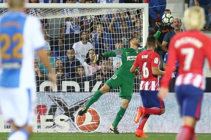 Leganes dan Atletico bermain imbang tanpa gol pada lanjutan La Liga, Sabtu (30/9/2017). 