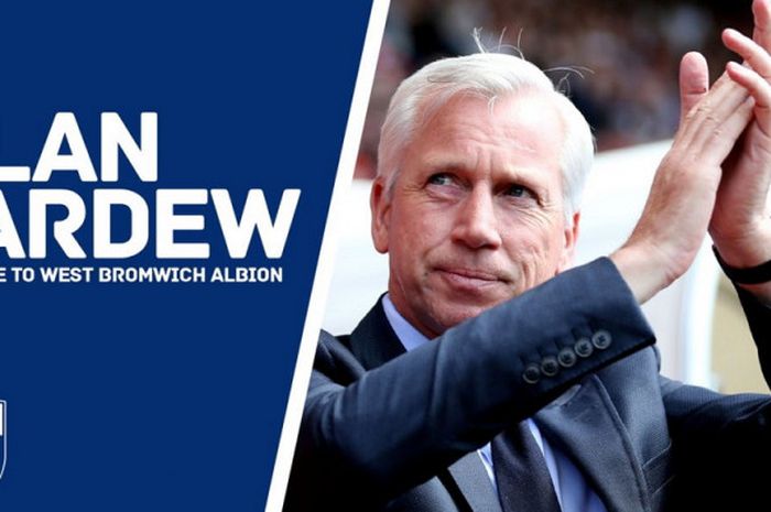 Manajer baru West Bromwich Albion, Alan Pardew.