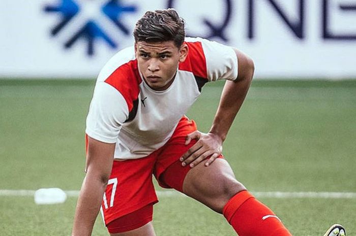 Irfan Fandi, gelandang timnas Singapura.