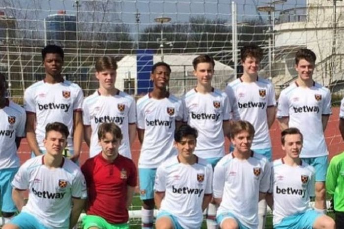 Jack Brown, pemain muda berbakat Indonesia bergabung dengan tim junior West Ham United