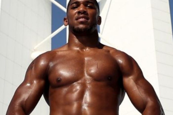 Petinju profesional asal Inggris, Anthony Joshua. 