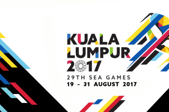 Logo SEA Games 2017 di Kuala Lumpur, Malaysia.