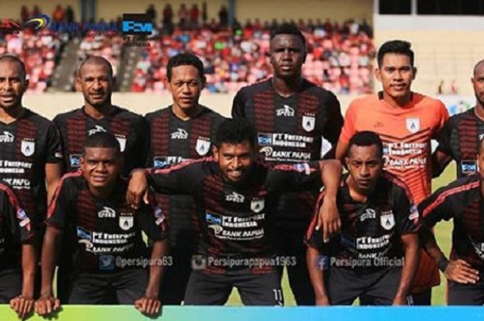    Skuat Persipura Jayapura.   