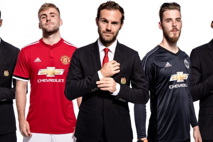 Skuat Manchester United bergaya bak intelejen Inggris untuk mempromosikan film Kingsman