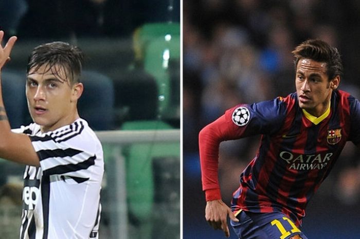 Paulo Dybala dan Neymar