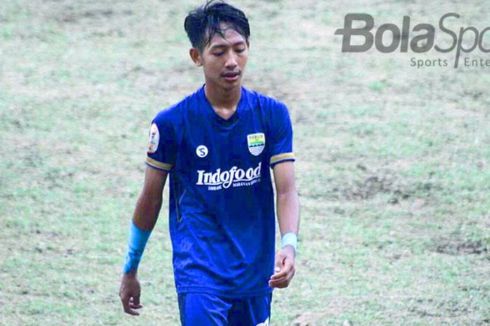 Pemain muda Persib Bandung, Beckham Putra Nugraha.