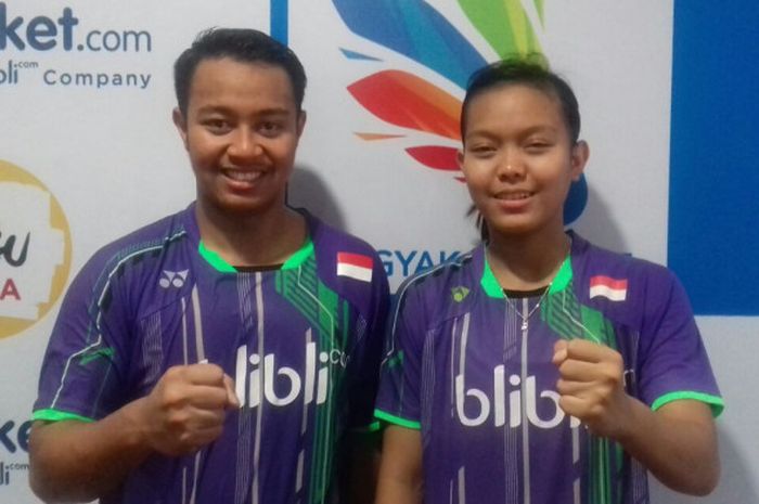 Rehan Naufal Kusharjanto (kiri) dan Siti Fadia Silva (kanan).