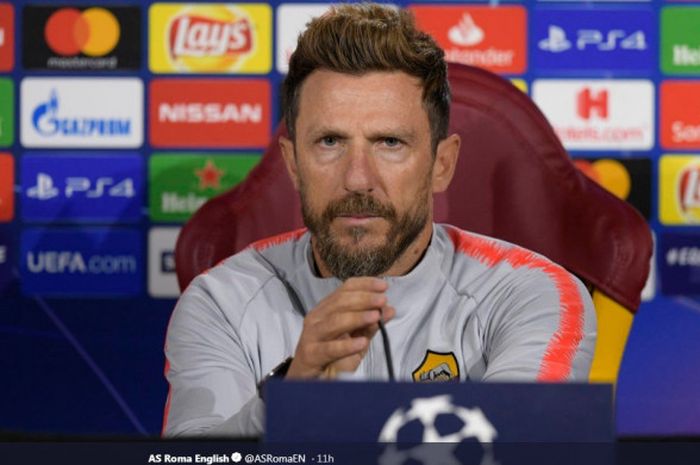 Pelatih AS Roma, Eusebio Di Francesco,posisinya terancam menyusul hasil buruk ketika Roma dibantai 1-7 oleh Fiorentina