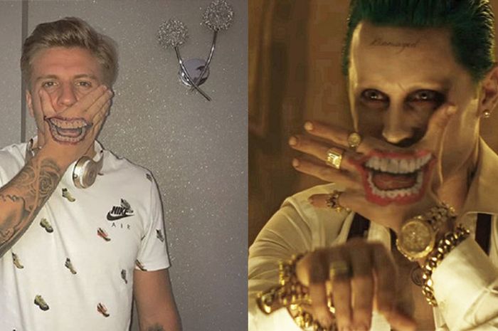 Penyerang Skotlandia, Jason Cummings dan karakter Joker di Film Suicide Squad