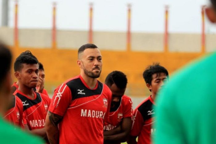 Marcel Sacramento menjalani trial di Madura United jelang Liga 1 musim 2018