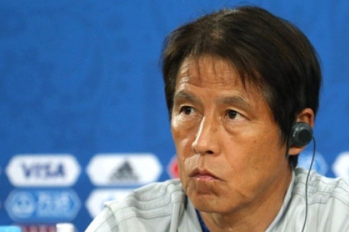 Pelatih timnas Jepang, Akira Nishino.