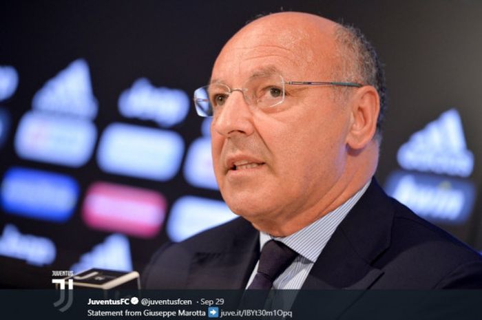 Inter Milan Resmi menunjuk Giuseppe Marotta sebagai CEO, setelah mundur dari jabatan petingg Juventus