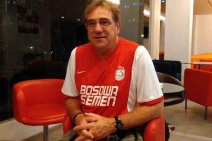 Pelatih PSM Makassar, Robert Rene Alberts.