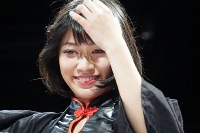 Hana Kimura, Pegulat cantik Jepang yang keturunan Indonesia.