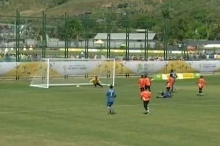 Pertandingan Fiji vs Micronesia di Pasific Games