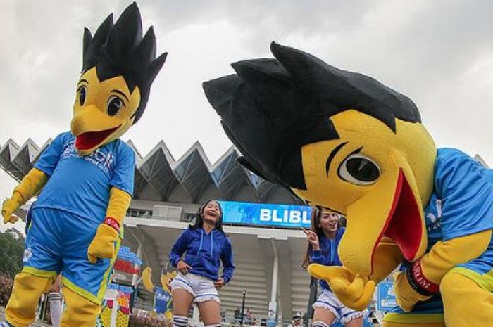 BIO, maskot resmi pada ajang Indonesia Open 2018 yang digelar di Istora Senayan, Jakarta, sejak 3 Juli hingga 8 Juli mendatang. 