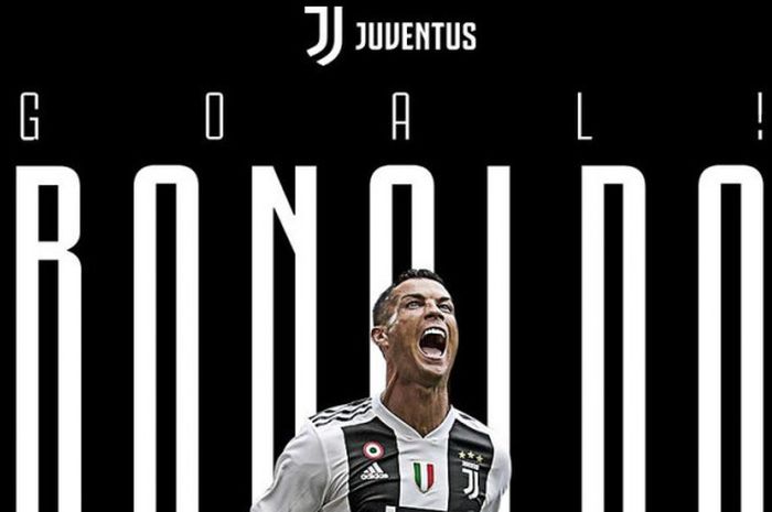 Megabintang Juventus, Cristiano Ronaldo.