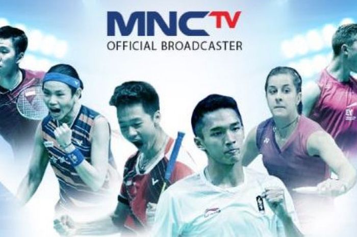 Salah satu stasiun televisi Indonesia, MNC TV, akan mulai menyiarkan pertandingan China Open 2018 pada 19 September. 