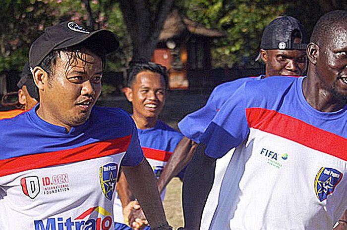 Pelatih Uni Papua saat mengikuti coaching clinic yang diadakan oleh CAC.