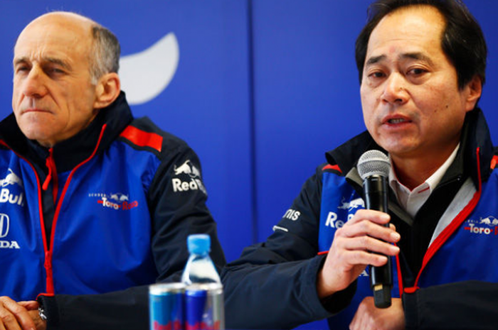 Honda F1 technical officer Toyoharu Tanabe (kanan)