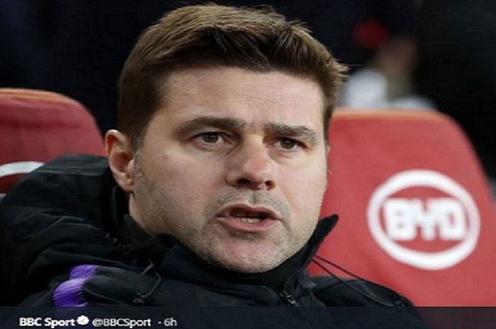 Pelatih Tottenham Hotspur, Mauricio Pochettino.