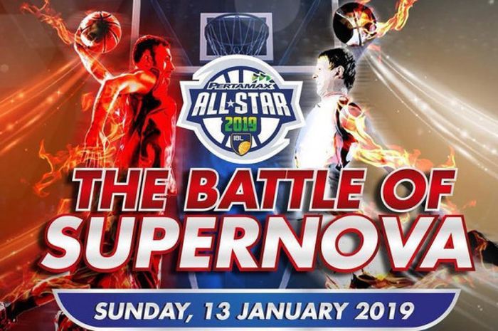 Poster IBL All Star 2019 yang bakal digelar di GOR Sritex Arena, Solo, pada Minggu (13/1/2019).