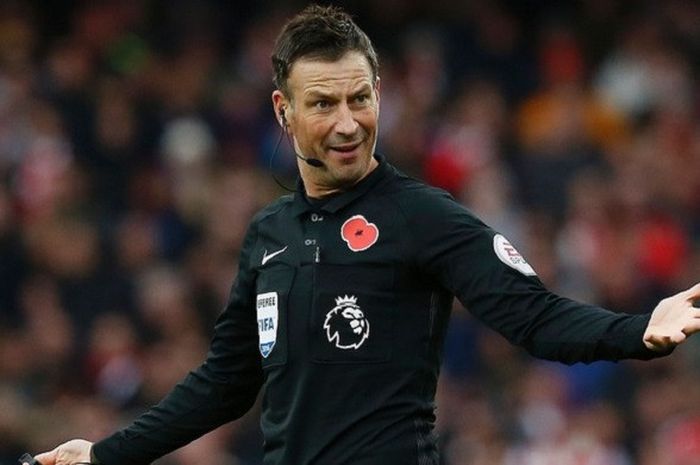 Mantan wasit Liga Inggris, Mark Clattenburg.